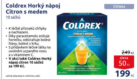 Horký nápoj Coldrex