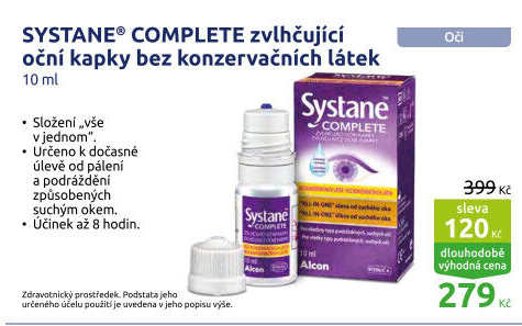 Oční kapky Systane Complete Alcon