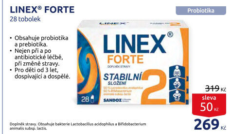 Probiotika Linex Forte Sandoz