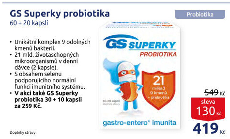 Probiotika Superky GS