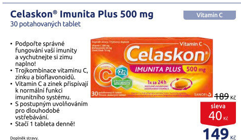 Tablety Imunita Plus Celaskon