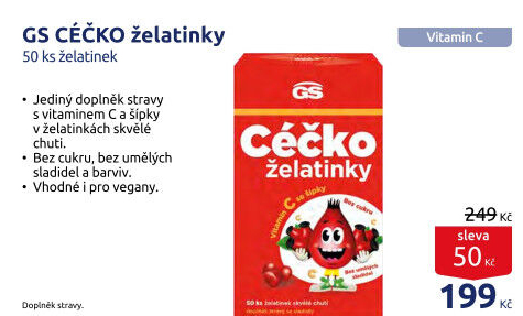 Želatinky Céčko GS