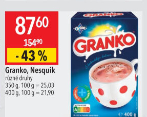 Instantní kakao Granko Orion