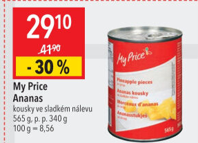 Kompot ananas My Price