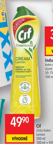 Krémový čistič Cif Cream