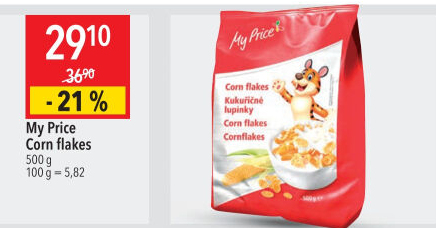 Lupínky cornflakes My Price