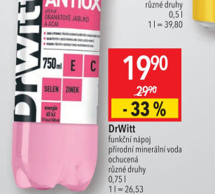 Minerální nápoj Dr. Witt