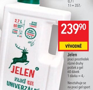 Prací gel Jelen