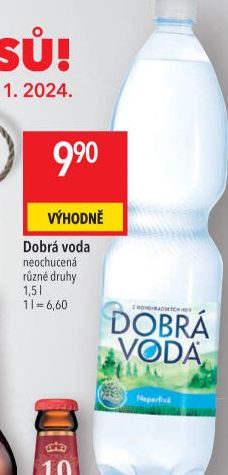 Přírodní voda Dobrá voda