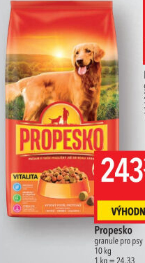Granule pro psy Propesko