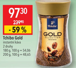 Instantní káva Tchibo Gold Selection
