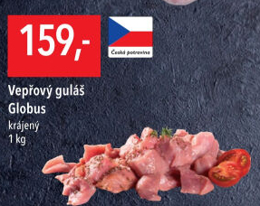 Maso na guláš vepřové Globus