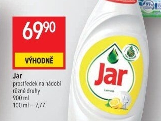 Prostředek na nádobí Jar