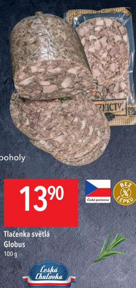 Tlačenka světlá Globus