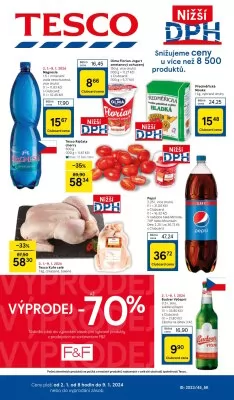 akční leták Tesco 2.1.2024-9.1.2024