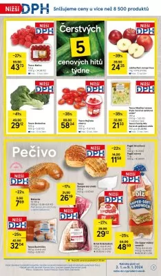 akční leták Tesco 2.1.2024-9.1.2024