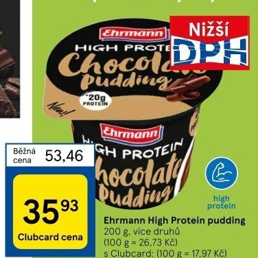 Dezert pudink High protein Ehrmann