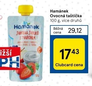 Kapsička ovocná Hamánek