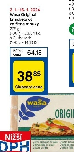 Knäckebrot Wasa