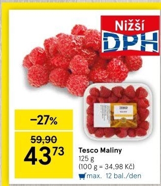 Maliny Tesco