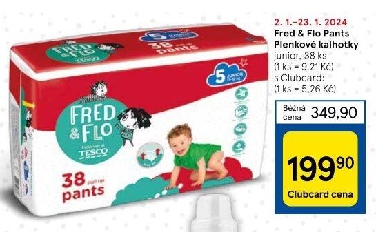 Pleny dětské Pants Fred&amp