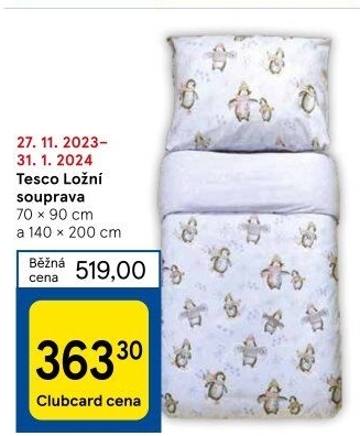 Povlečení Tesco