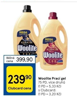 Prací gel Woolite