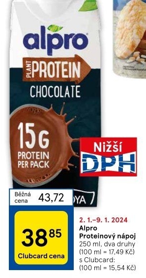 Proteinový nápoj Alpro