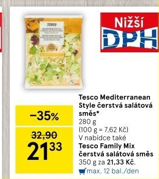 Salát Mediterranean Tesco