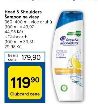 Šampon proti lupům Head&amp