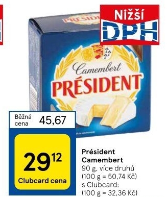 Sýr Camembert Président