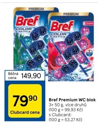 WC blok tuhý Premium Bref
