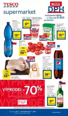 akční leták Tesco 2.1.2024-9.1.2024