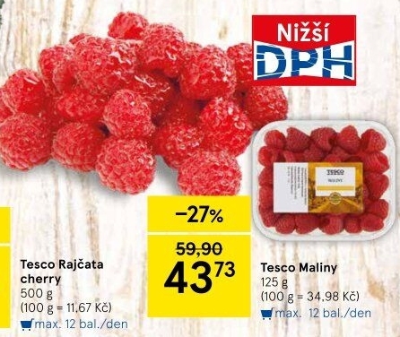 Maliny Tesco