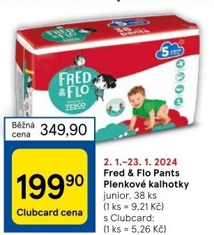 Pleny dětské Pants Fred&amp