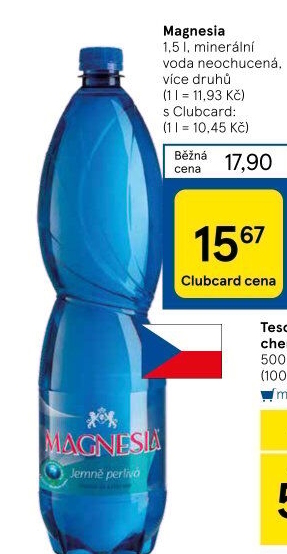 Přírodní voda Magnesia
