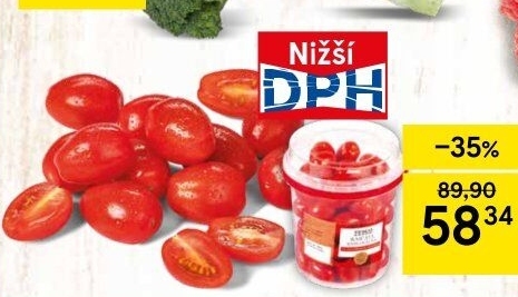 Rajčata cherry Tesco