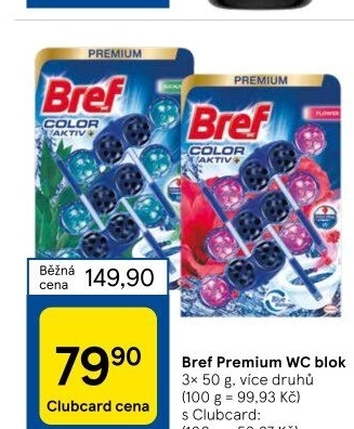 WC blok tuhý Premium Bref