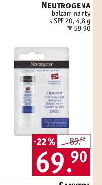 Balzám na rty s OF Neutrogena