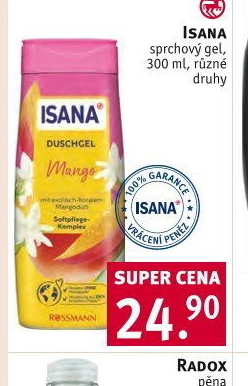 Sprchový gel Isana