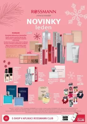 akční leták ROSSMANN drogerie 3.1.2024-30.1.2024