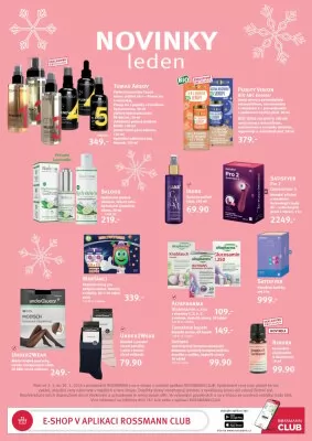 akční leták ROSSMANN drogerie 3.1.2024-30.1.2024