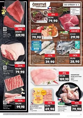 akční leták Kaufland 3.1.2024-9.1.2024