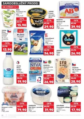 akční leták Kaufland 3.1.2024-9.1.2024