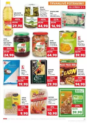 akční leták Kaufland 3.1.2024-9.1.2024