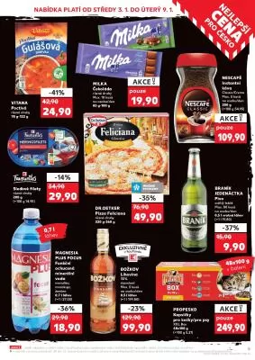 akční leták Kaufland 3.1.2024-9.1.2024