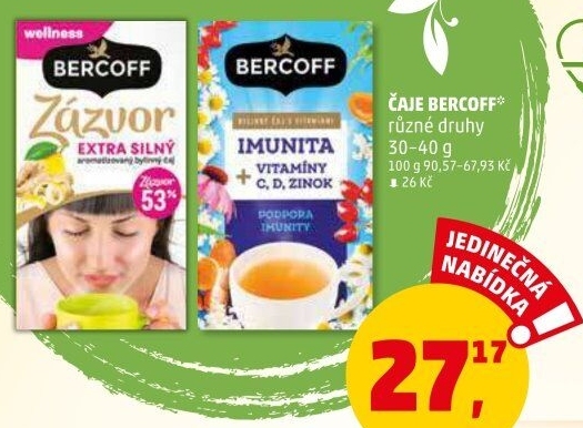 Čaj Bercoff Klember