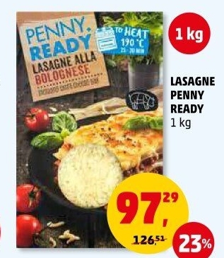 Lasagne Penny Ready