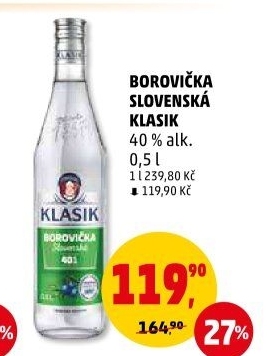Pálenka Borovička slovenská Klasik St. Nicolaus