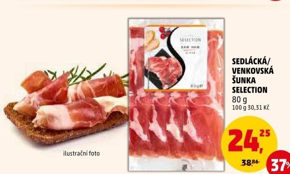 Sedlácká šunka Selection